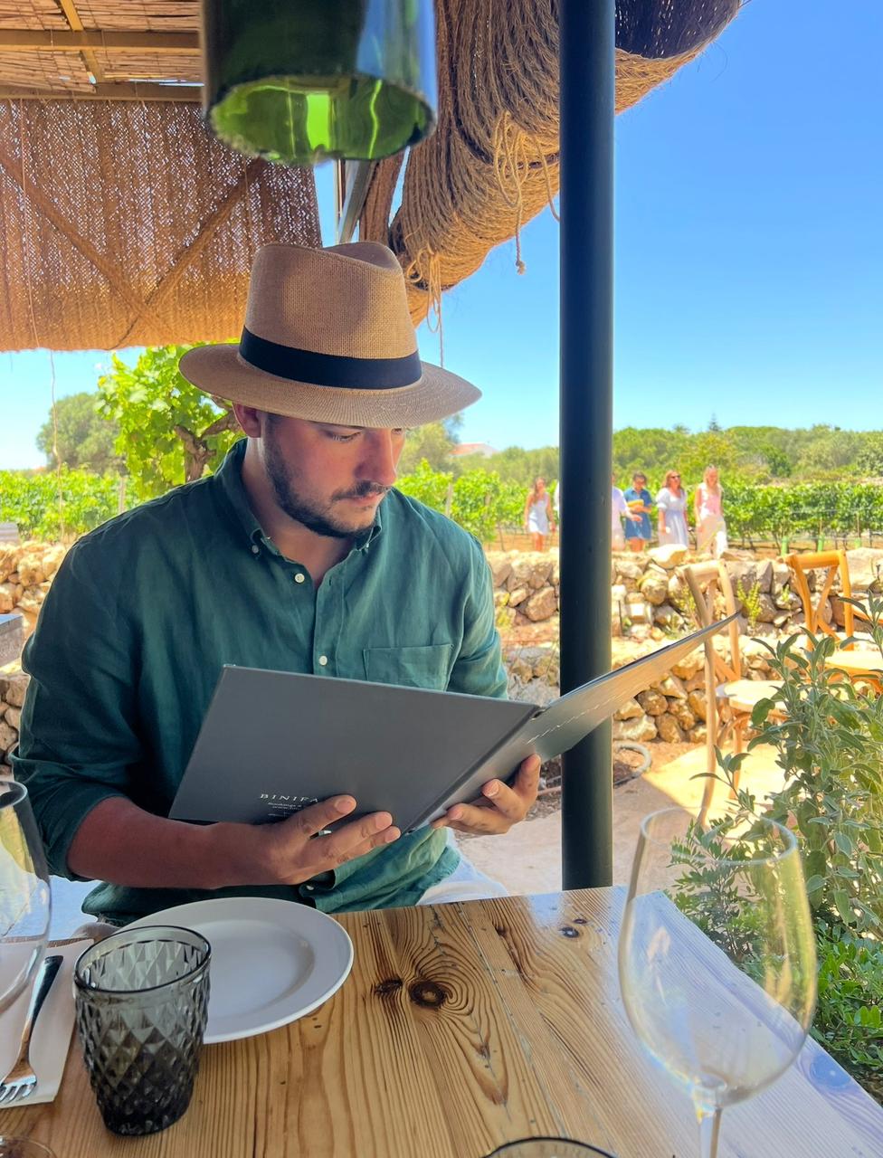 Gabriel Zanette em Menorca